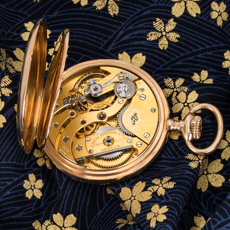 Patek Philippe. A Rare 14CT Rose Gold Keyless Lever Open Face Pocket Watch C1911 3