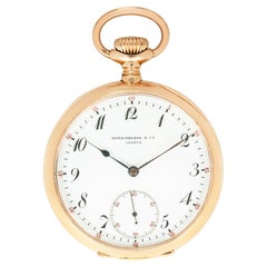 Patek Philippe. A Rare Rose Gold Pocket Watch C1905
