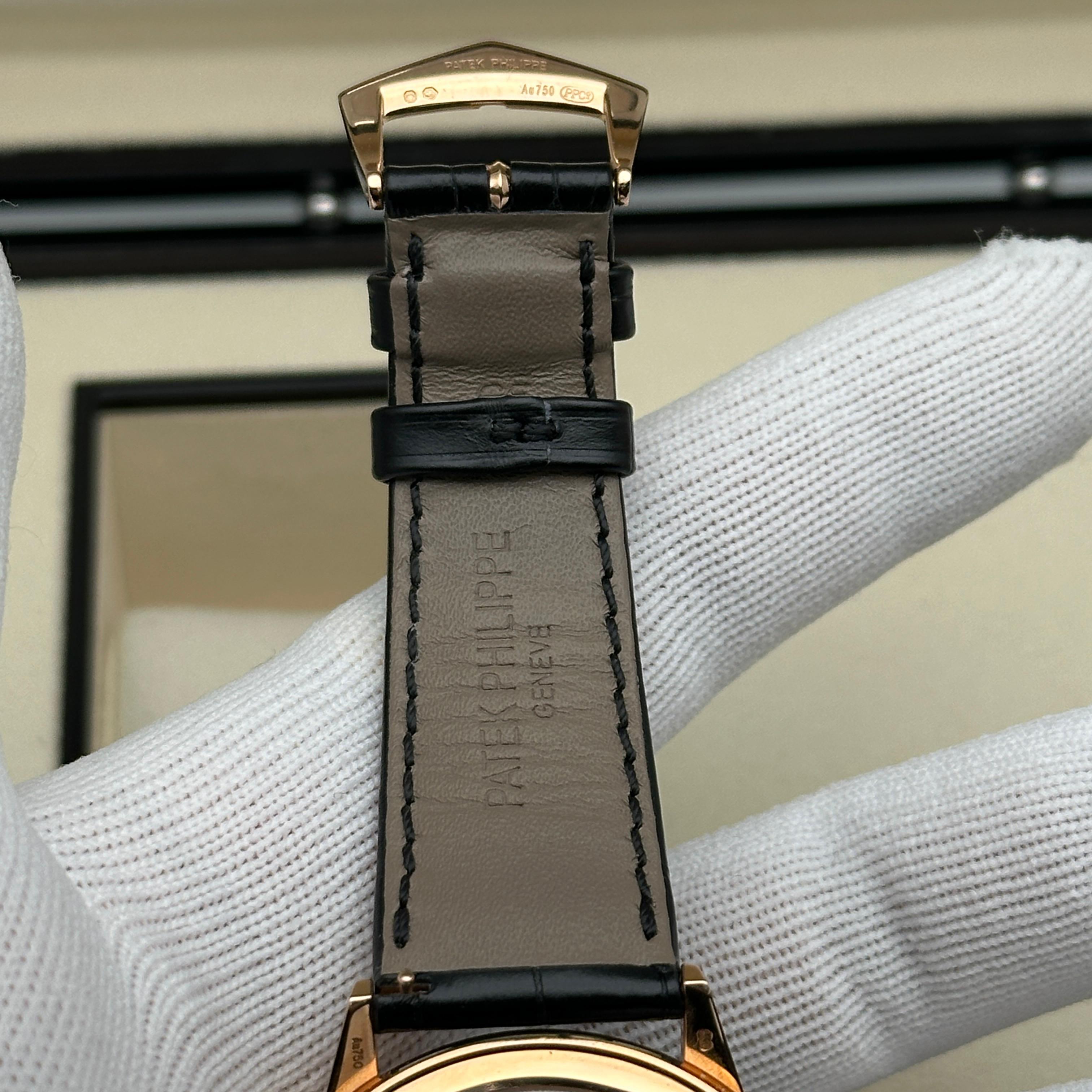 Reloj Patek Philippe Calendario Anual 40.5mm Oro Rosa 18K Esfera Gris 5235/50R-001 8