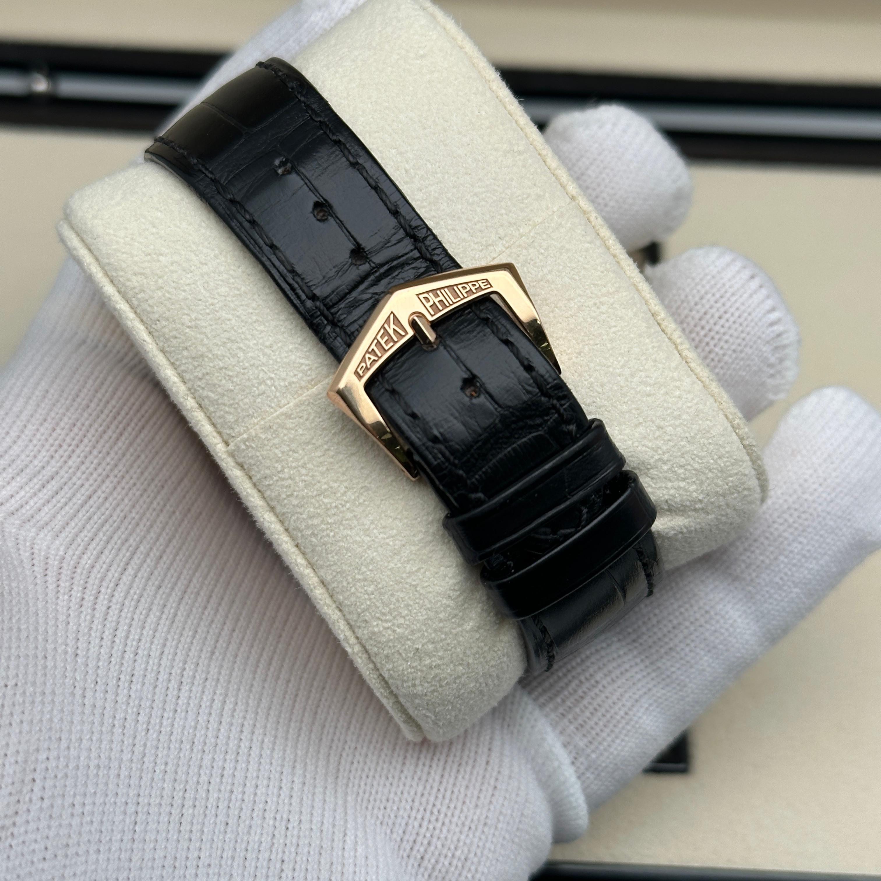 Reloj Patek Philippe Calendario Anual 40.5mm Oro Rosa 18K Esfera Gris 5235/50R-001 10