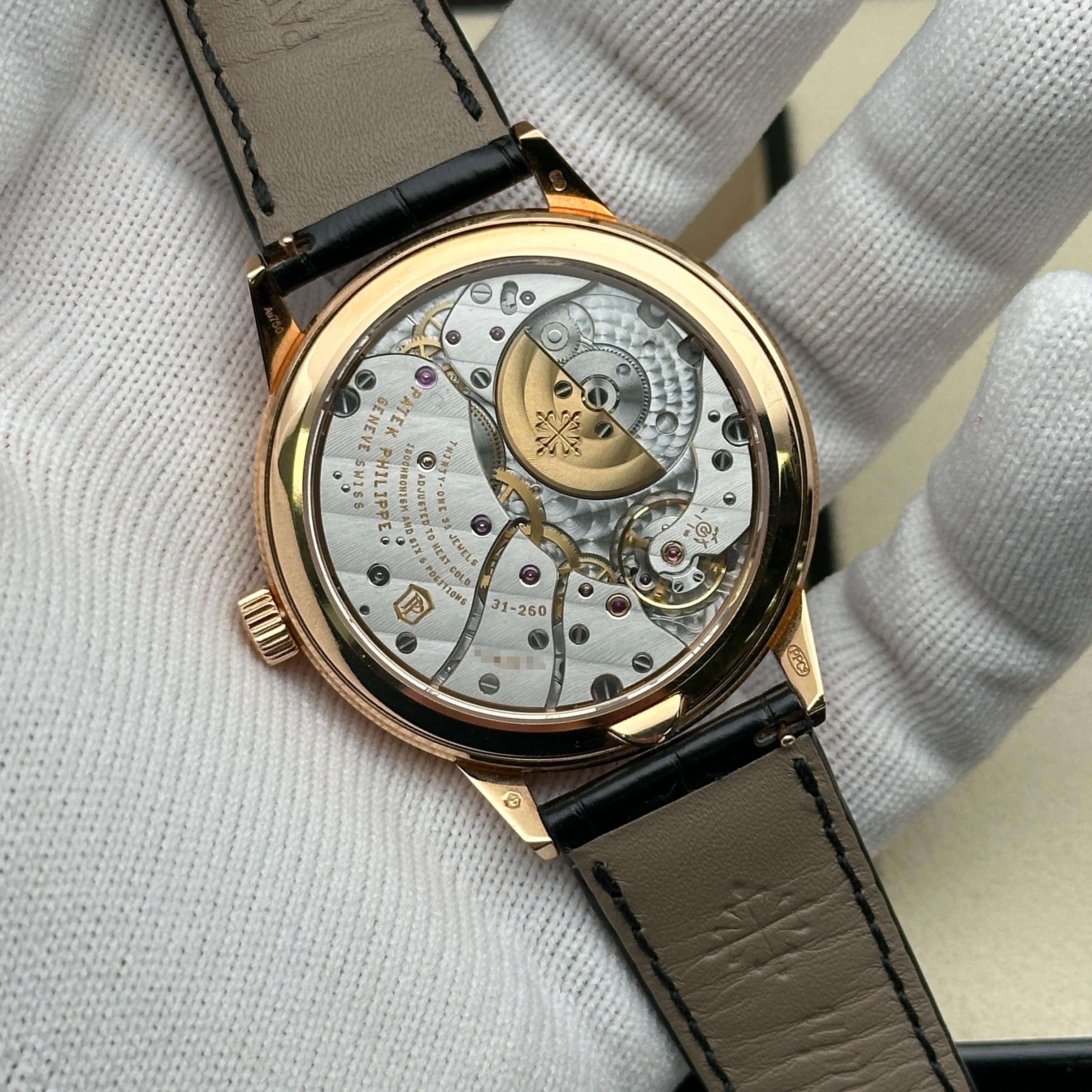 Reloj Patek Philippe Calendario Anual 40.5mm Oro Rosa 18K Esfera Gris 5235/50R-001 2