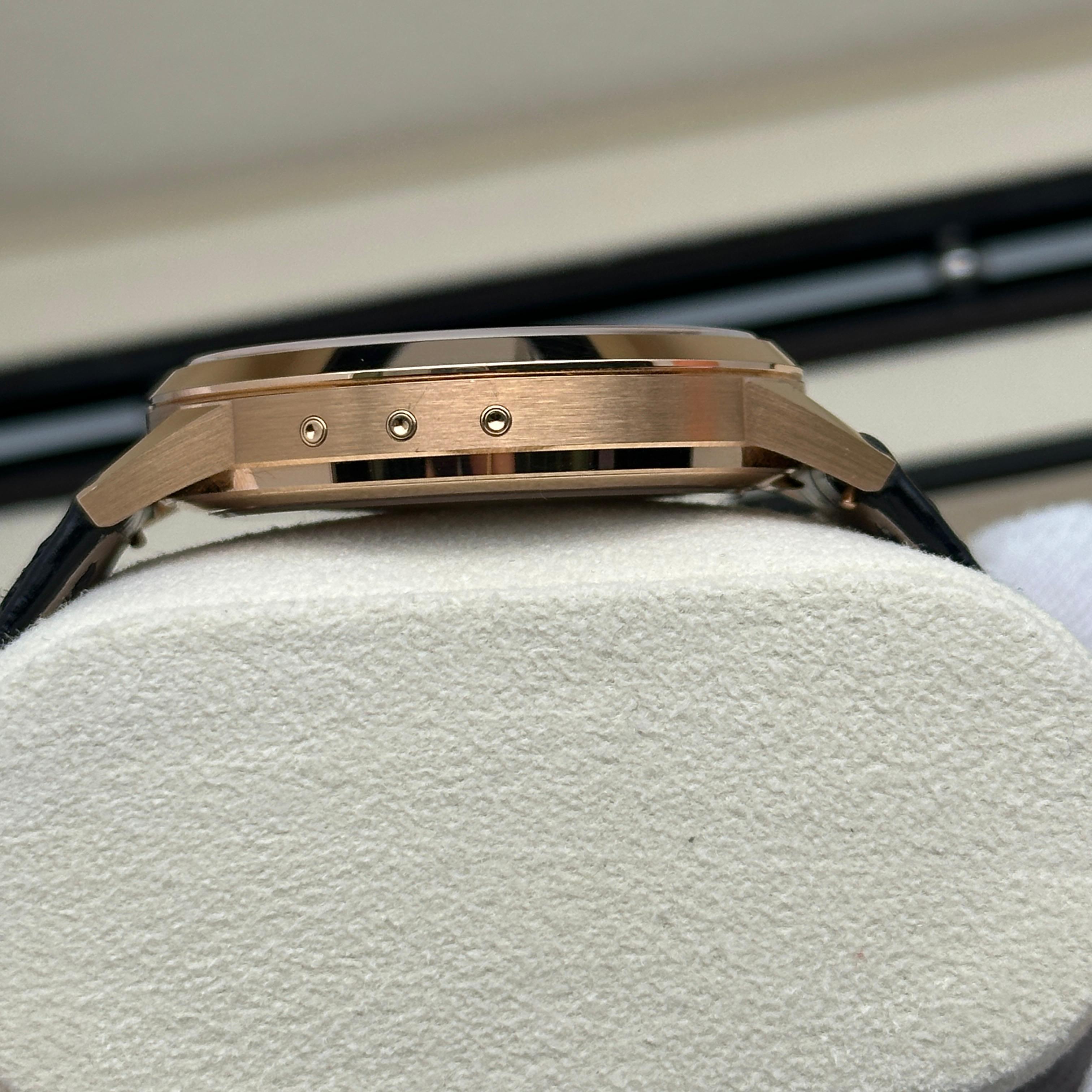 Reloj Patek Philippe Calendario Anual 40.5mm Oro Rosa 18K Esfera Gris 5235/50R-001 5