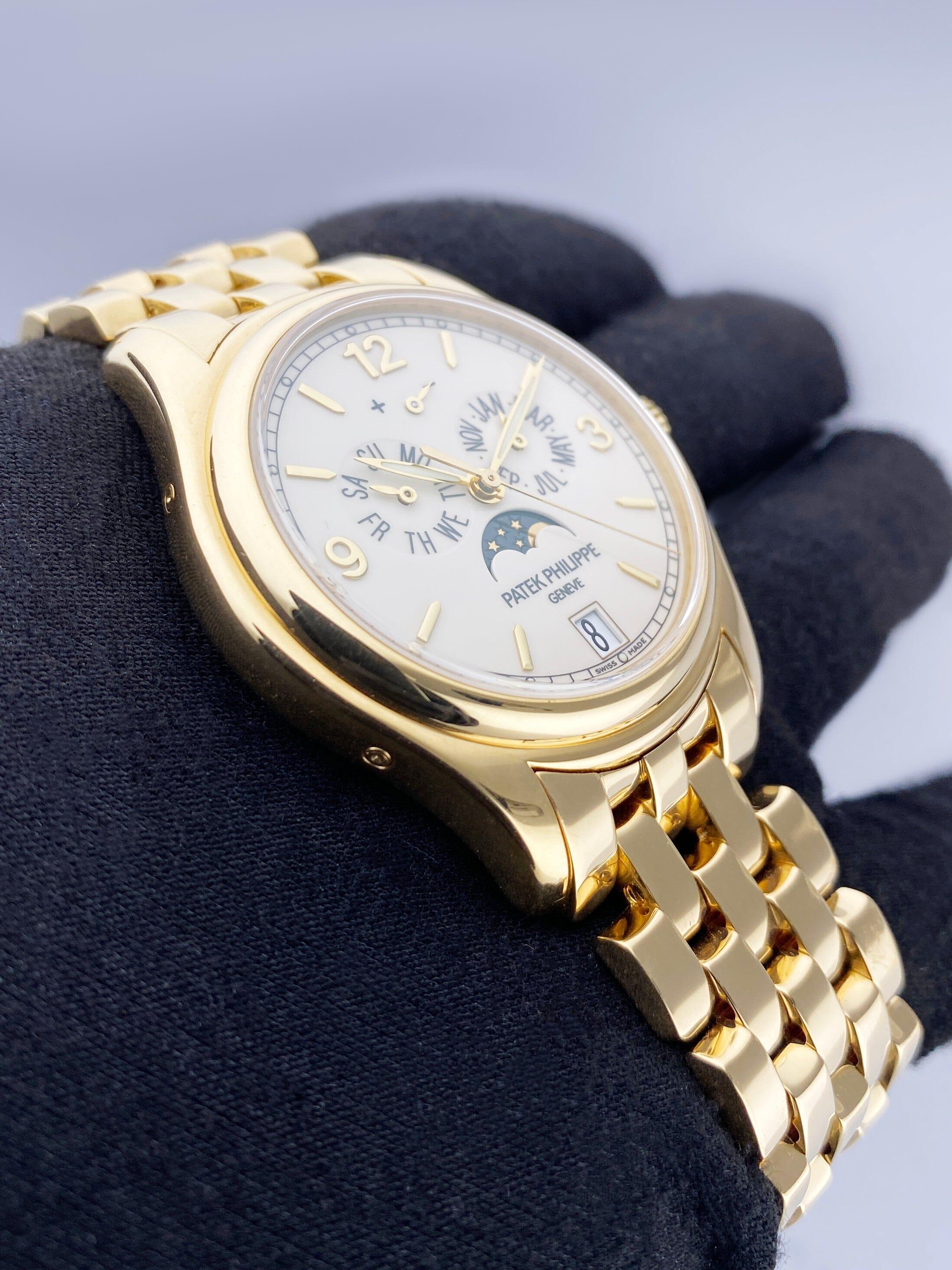 Patek Philippe Calendario Anual 5146/1J-001 Reloj Caballero Caja Papeles en Excelente estado para la venta en Great Neck, NY