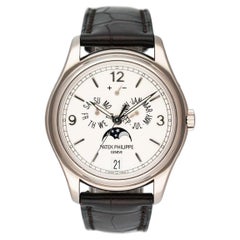 Patek Philippe Annual Calendar 5146G Cream Dial Watch & Papers