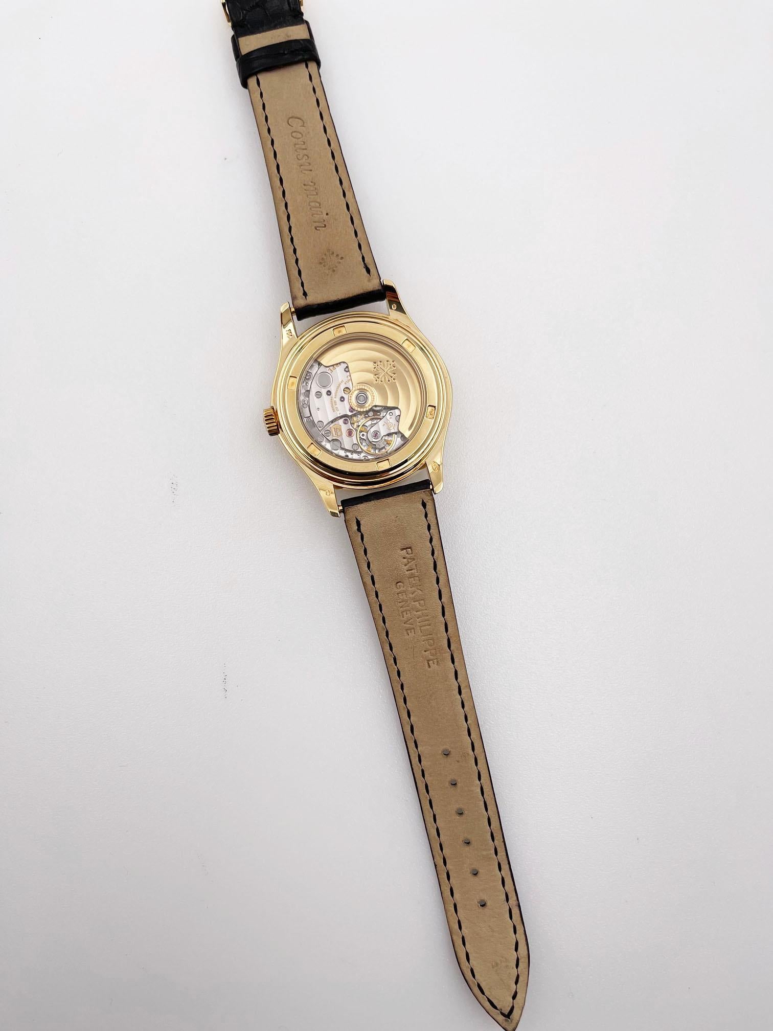 Patek Philippe Annual Calendar Moonphase 5146J Grey Dial 18K Yellow Gold 4