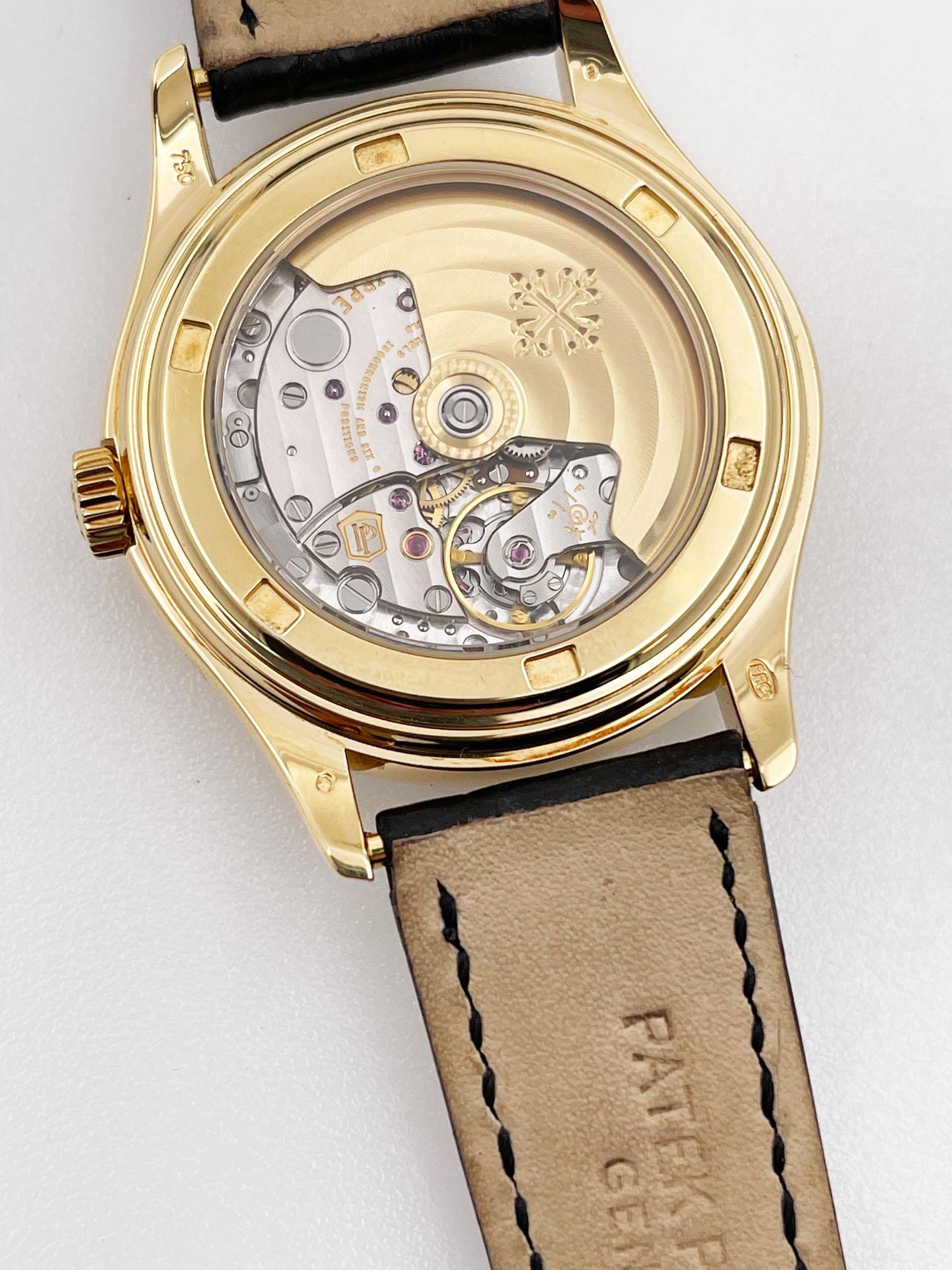 Patek Philippe Annual Calendar Moonphase 5146J Grey Dial 18K Yellow Gold 3