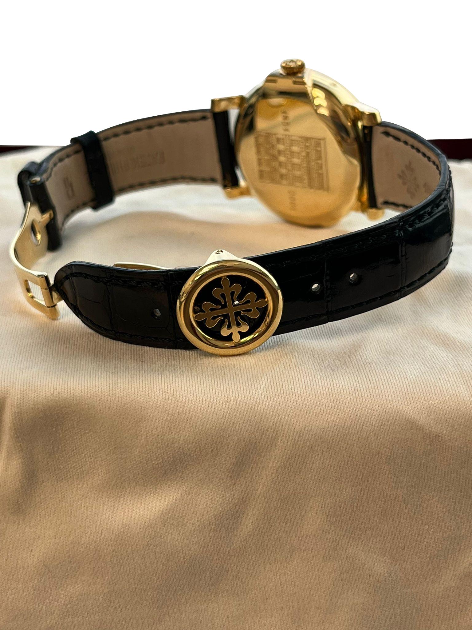 Patek Philippe Calendario Annuale Tiffany Limited Ediiton Orologio in oro giallo 5150J in vendita 6