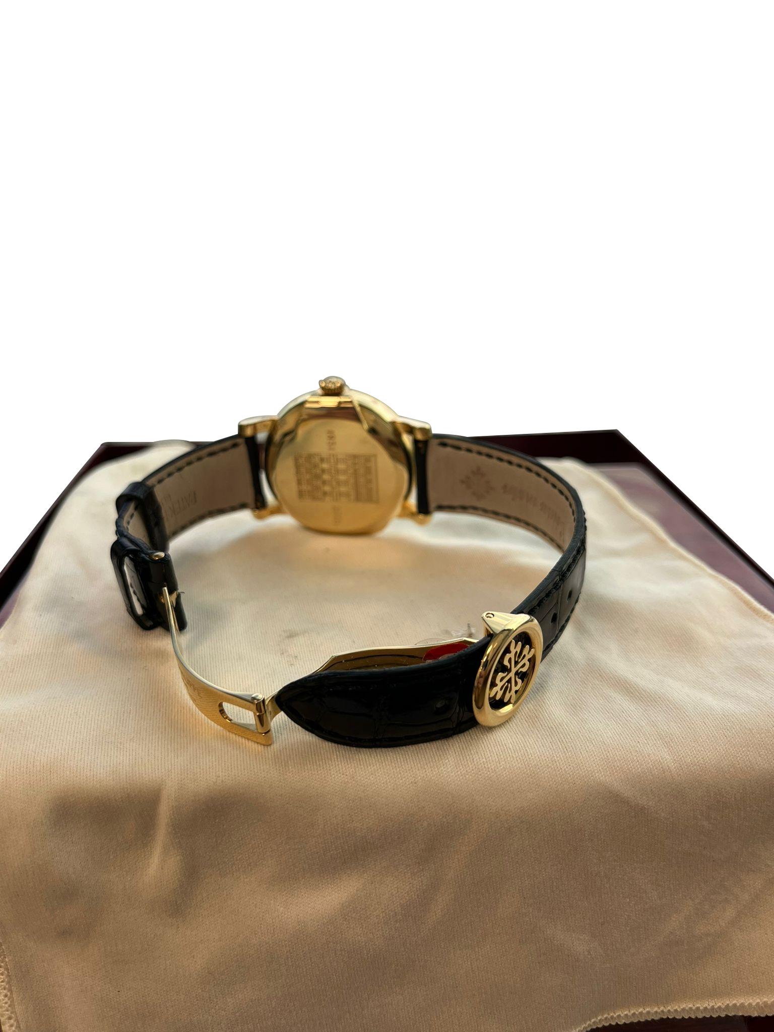 Patek Philippe Calendario Annuale Tiffany Limited Ediiton Orologio in oro giallo 5150J in vendita 7