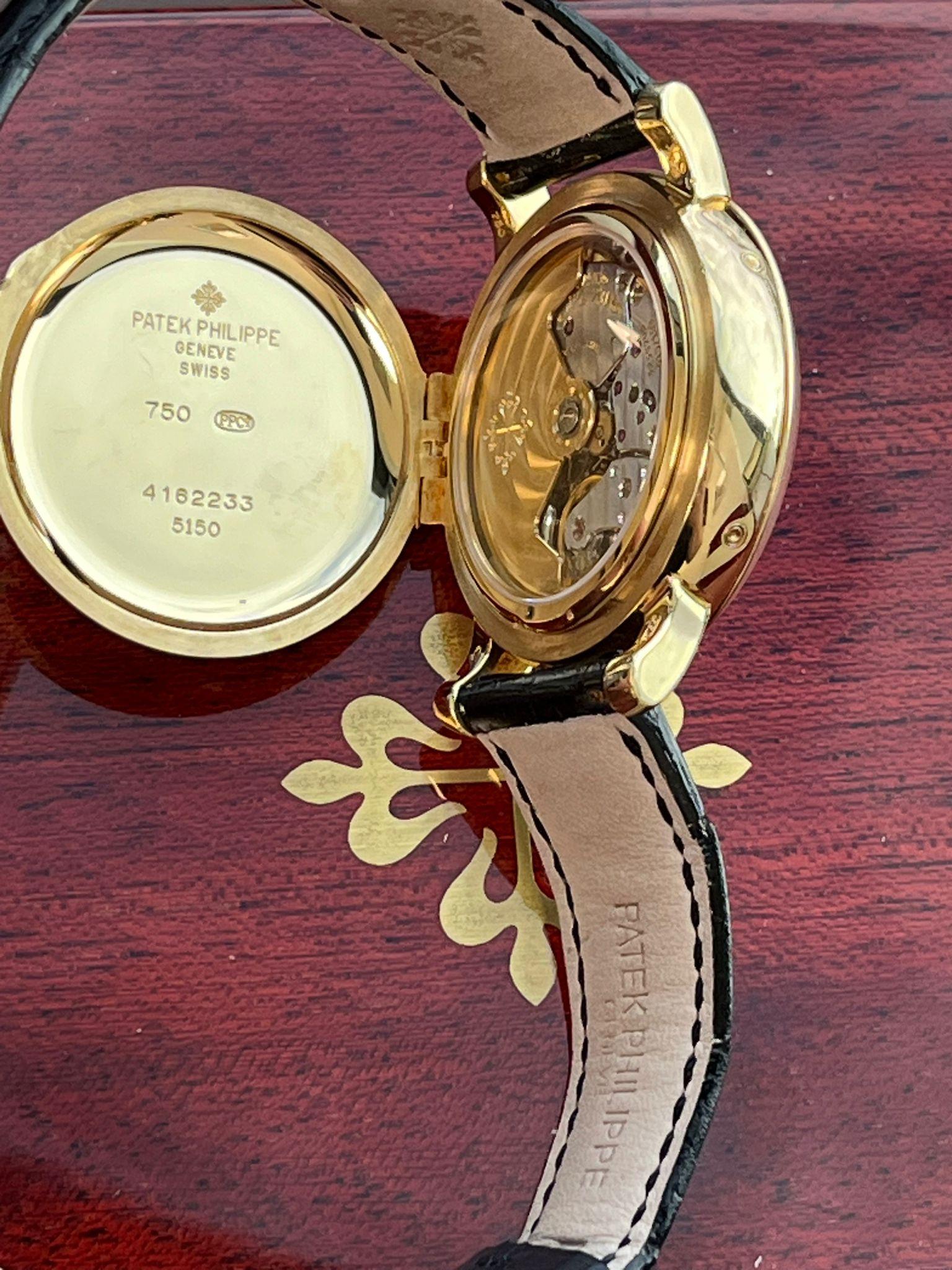 Patek Philippe Calendario Annuale Tiffany Limited Ediiton Orologio in oro giallo 5150J in vendita 15