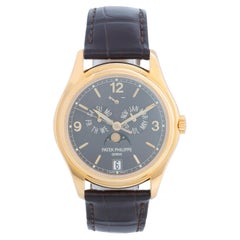 Herren-Mondphase-Uhr 5146J (5146 J) aus Gelbgold mit Jahreskalender von Patek Philippe