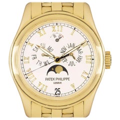 Patek Philippe Annual Calendar Yellow Gold Silver Dial 5036/1J-001 Automatic