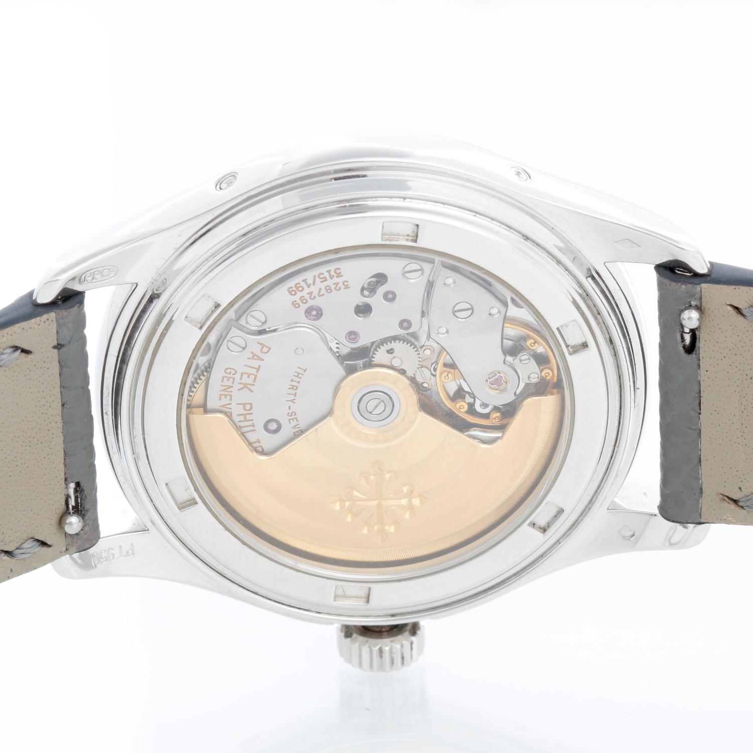 Patek Philippe Annual Men's Platinum Automatic Moonphase Watch 5056P (or 5056-P) 2