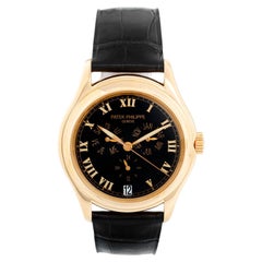 Orologio da uomo Patek Philippe 5035 J 'o 5035j' con calendario anulare in oro giallo 18 ct.