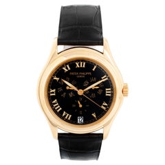 Patek Philippe Jahreskalender 18k Gelbgold Herrenuhr 5035 J 'oder 5035j'