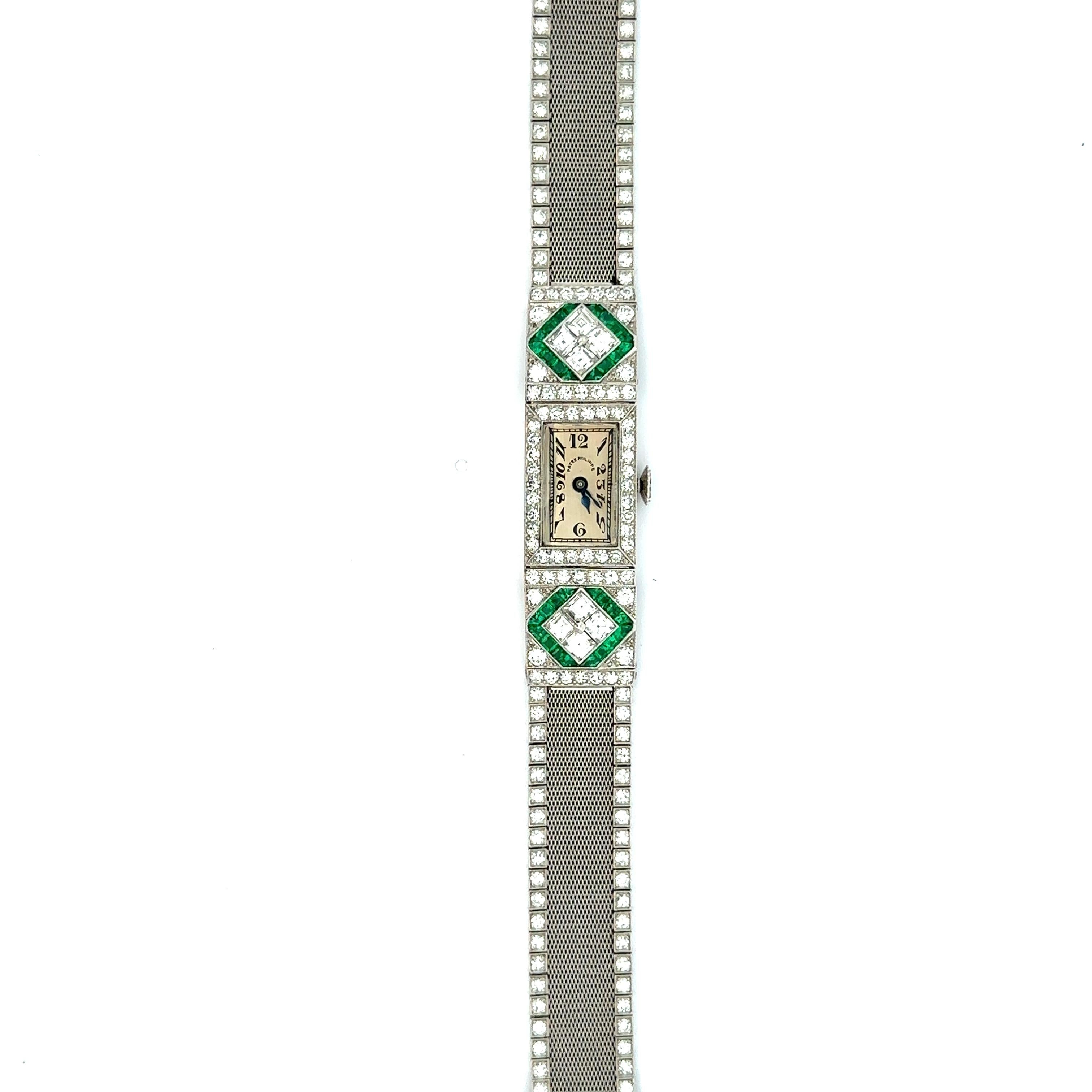 patek emerald watch