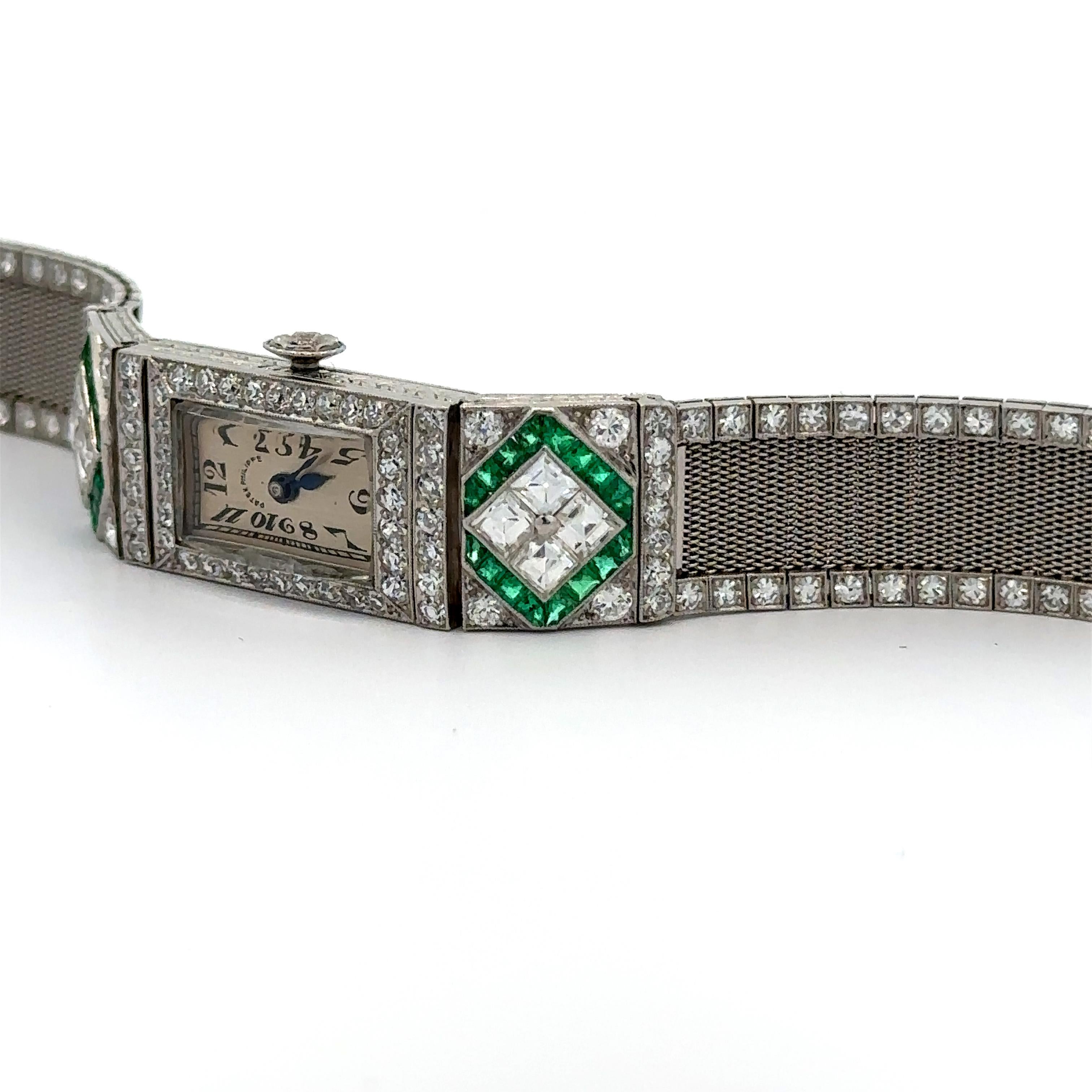 patek philippe green emerald