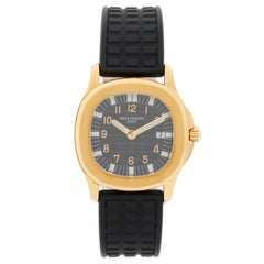 Used Patek Philippe Aquanaut 18 Karat Yellow Gold Watch 4960 J