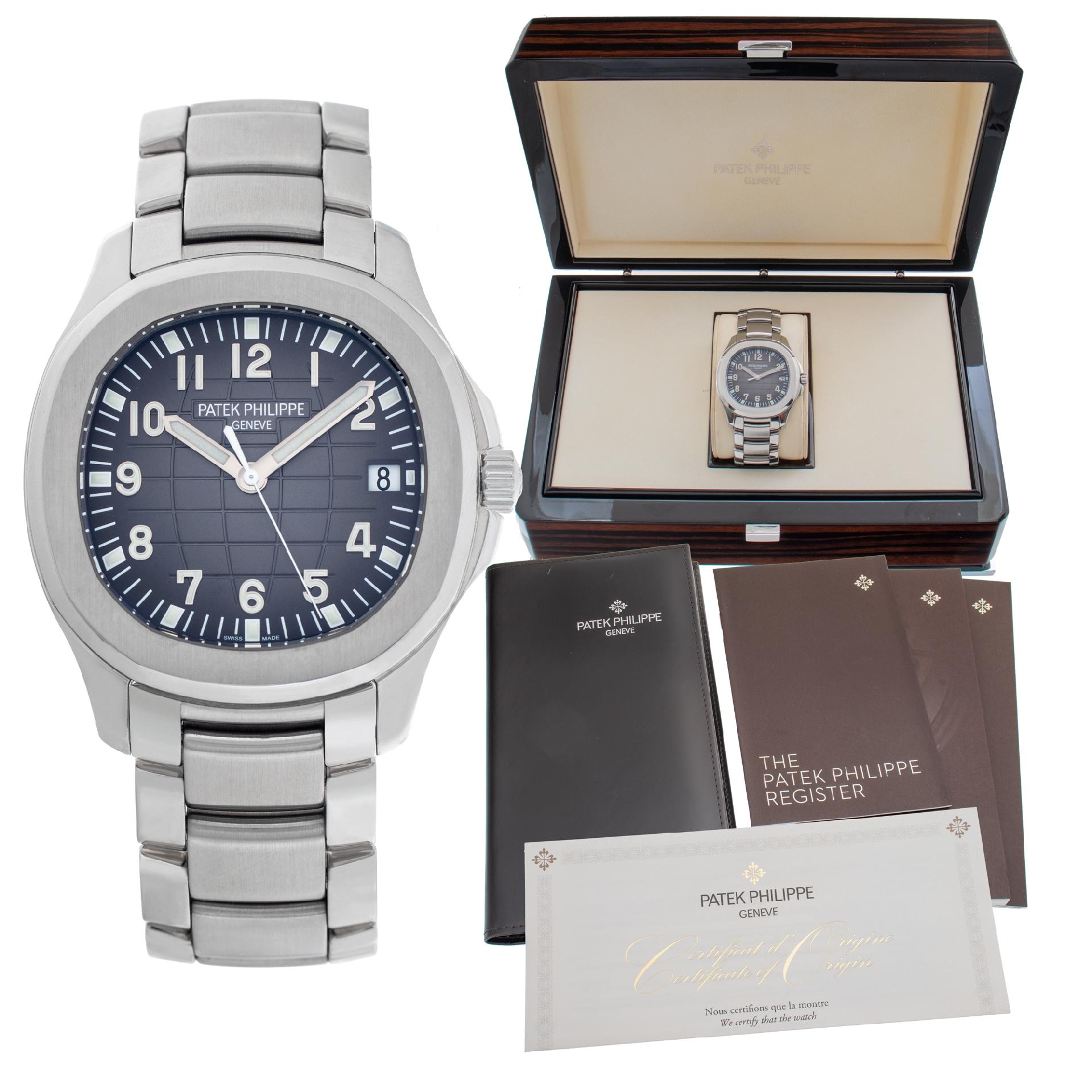 Patek Philippe Aquanaut Watch in Stainless Steel. Ref. 5167/1A 1