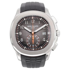 Patek Philippe Aquanaut 42mm Steel Black Dial Automatic Watch 5968A-001