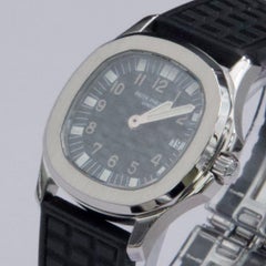 Patek Philippe Aquanaut 4960A-010 Black Dial Ladies Watch With Papers