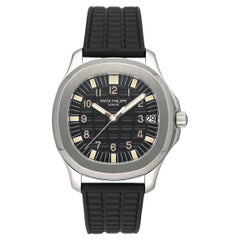 Patek Philippe Aquanaut 5065A Black Dial Mens Watch Box Papers Archives