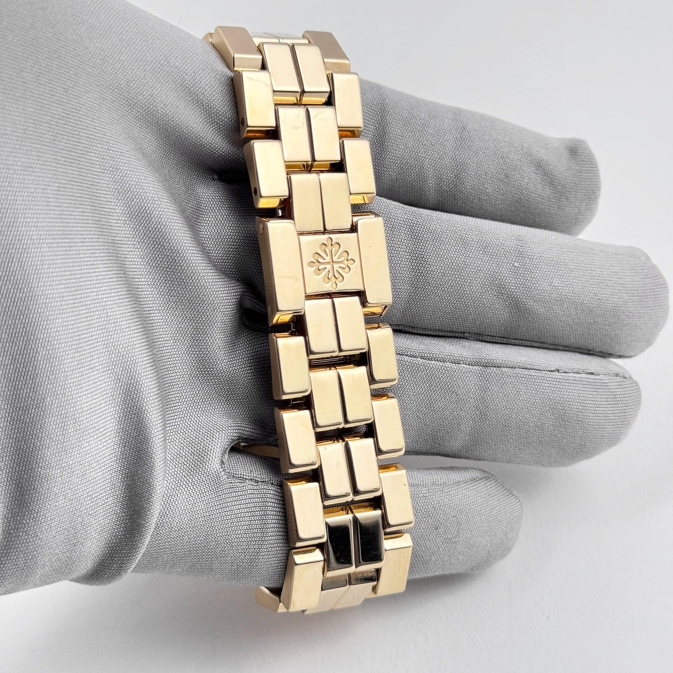 Patek Philippe Aquanaut 5066/1J Yellow Gold Black Dial For Sale 5