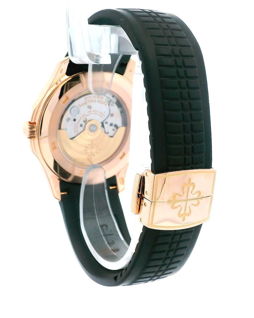 Patek Philippe Aquanaut 5167/1R Schokoladen-Zifferblatt 18K Roségold Schachtel & Papiere im Angebot 1