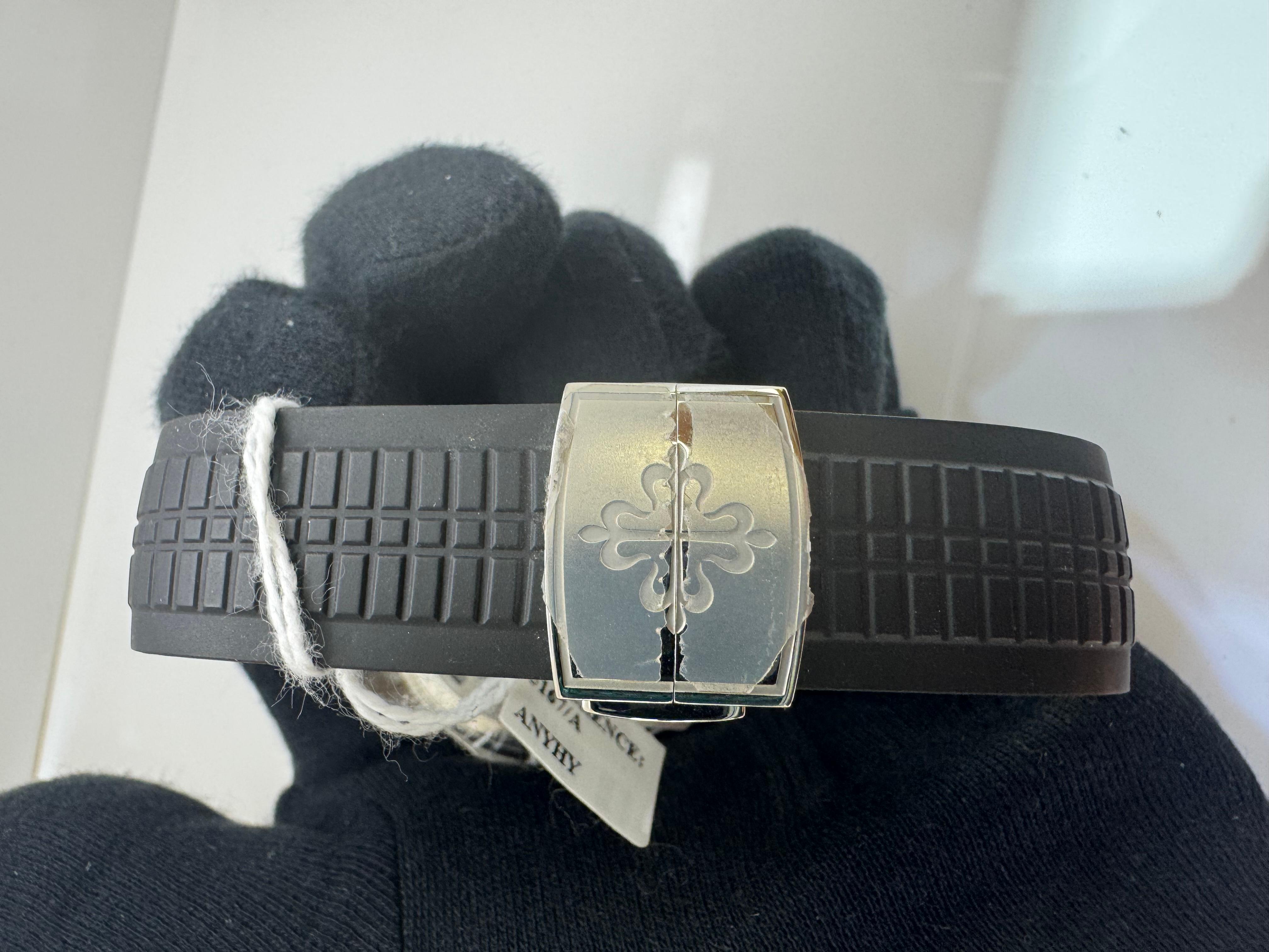 Patek Philippe Aquanaut 5167A-001 Tiffany & Co. Dial - New  Acier  Boîte et papier Neuf - En vente à New York, NY