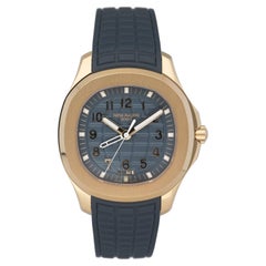 Patek Philippe Aquanaut 5269R Blue Dial Mens Watch Box Papers