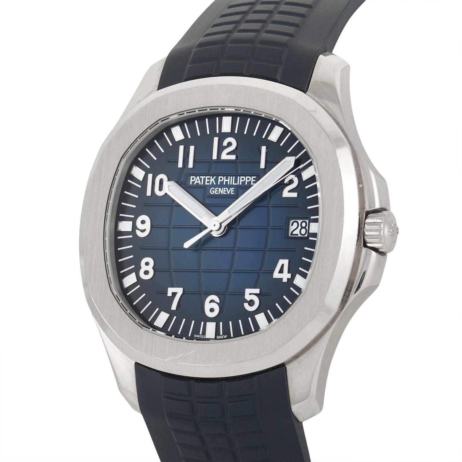 Patek Philippe Aquanaut Blue Dial Watch 5168g 001 At 1stdibs
