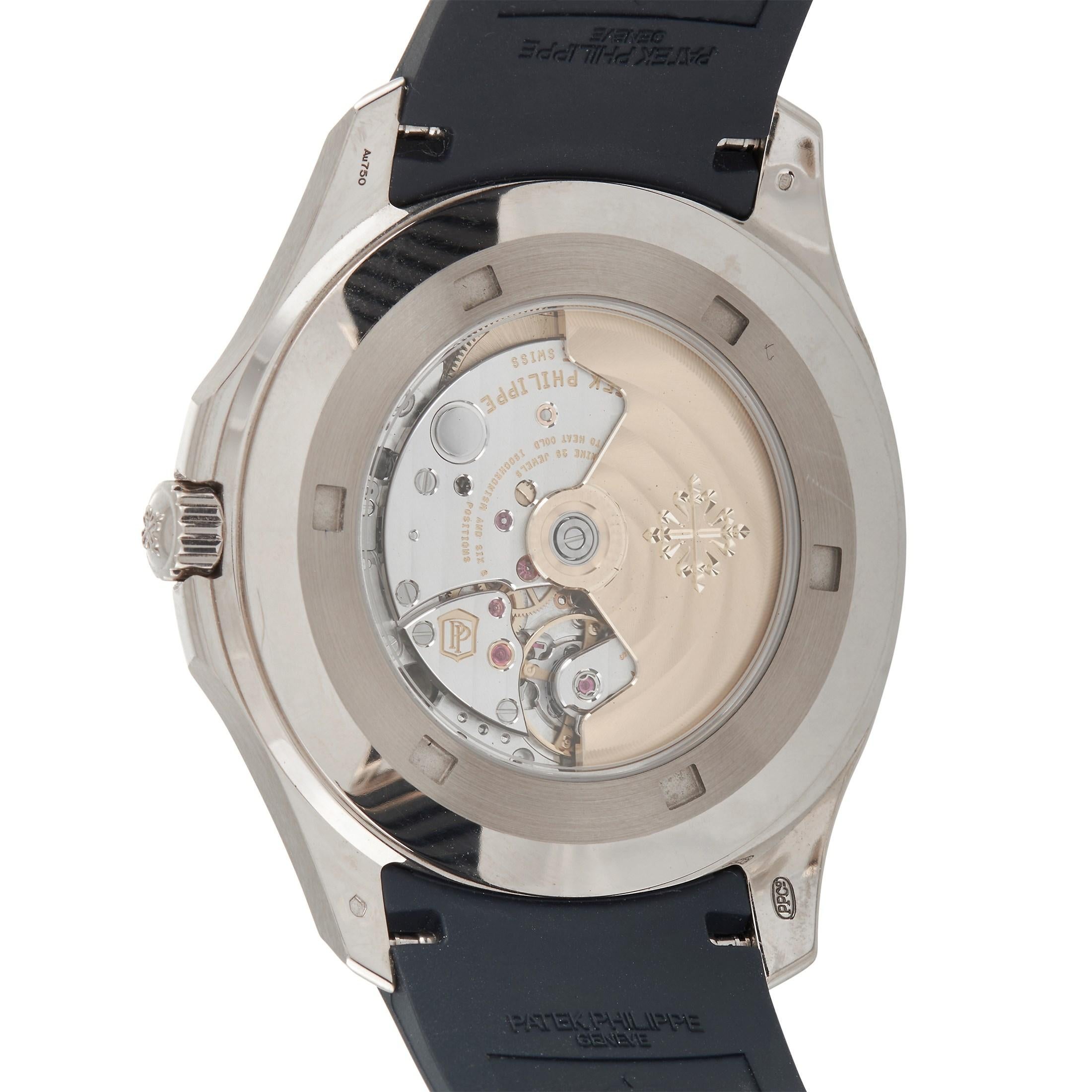 patek aquanaut blue