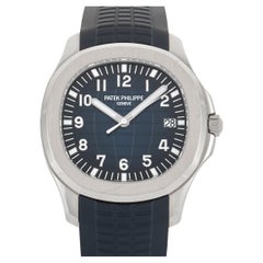 Patek Philippe Aquanaut Blaues Zifferblatt Uhr 5168G-001