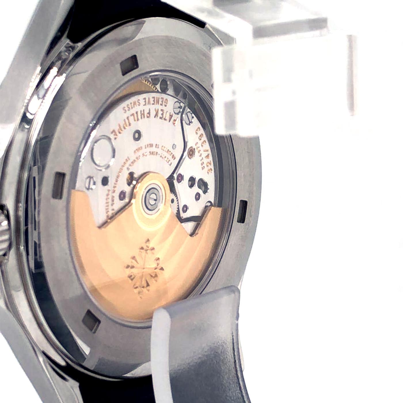 Patek Philippe Aquanaut Chronograph Steel Men's Strap Watch Date 5167A-001 5
