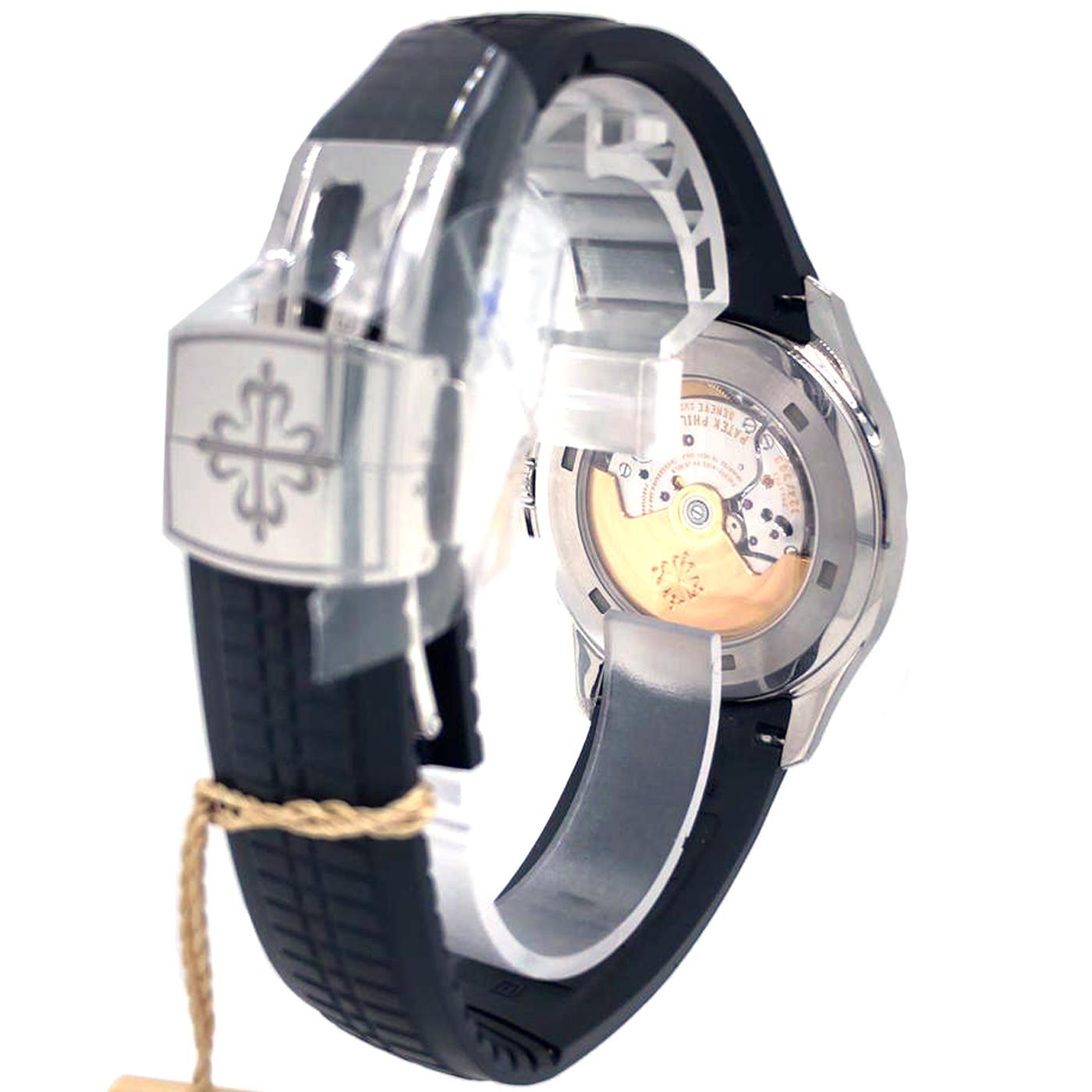 Patek Philippe Aquanaut Chronograph Steel Men's Strap Watch Date 5167A-001 1