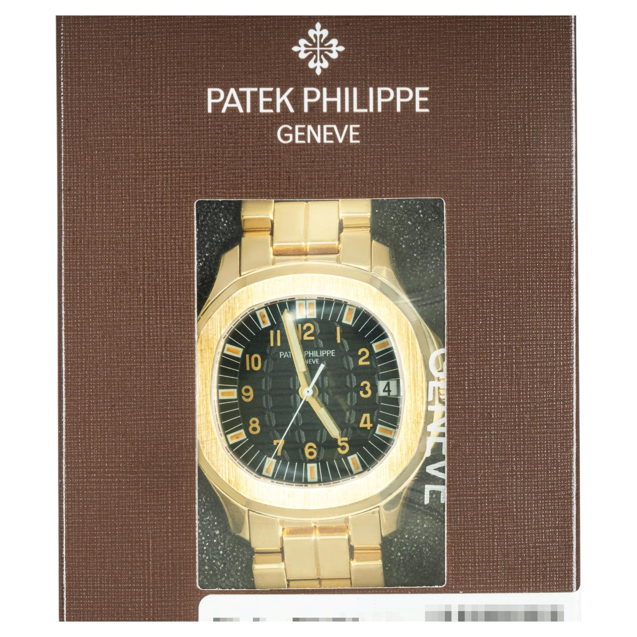 Patek Philippe Aquanaut Jumbo 38mm Yellow Gold 5065/1J-001 For Sale