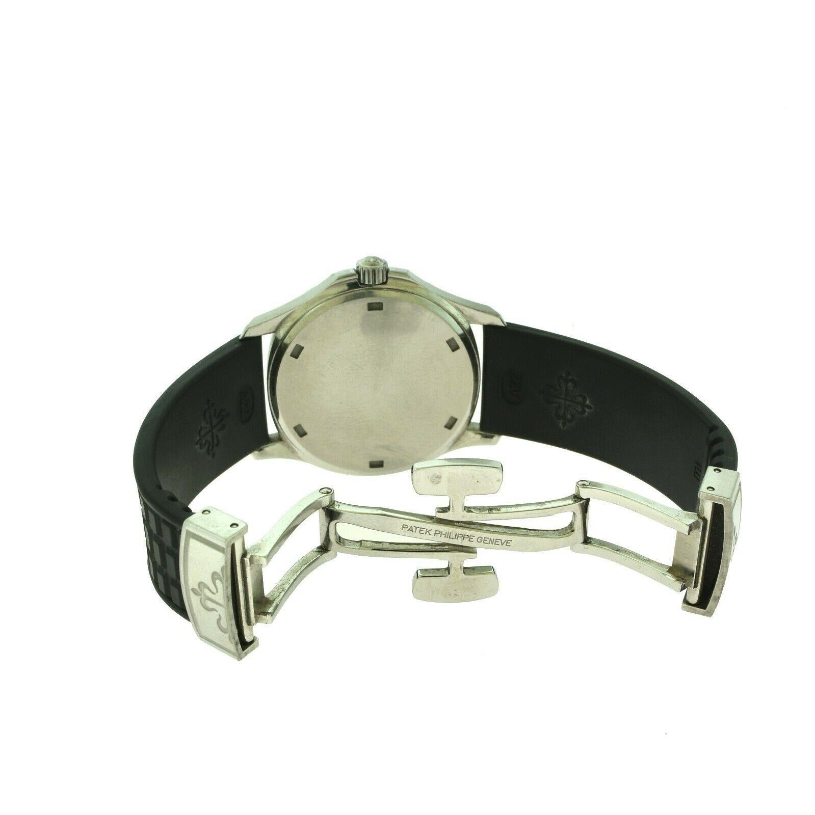 Patek Philippe Aquanaut Luce 5067A-001 Steel Diamond Bezel Watch In Good Condition In Miami, FL