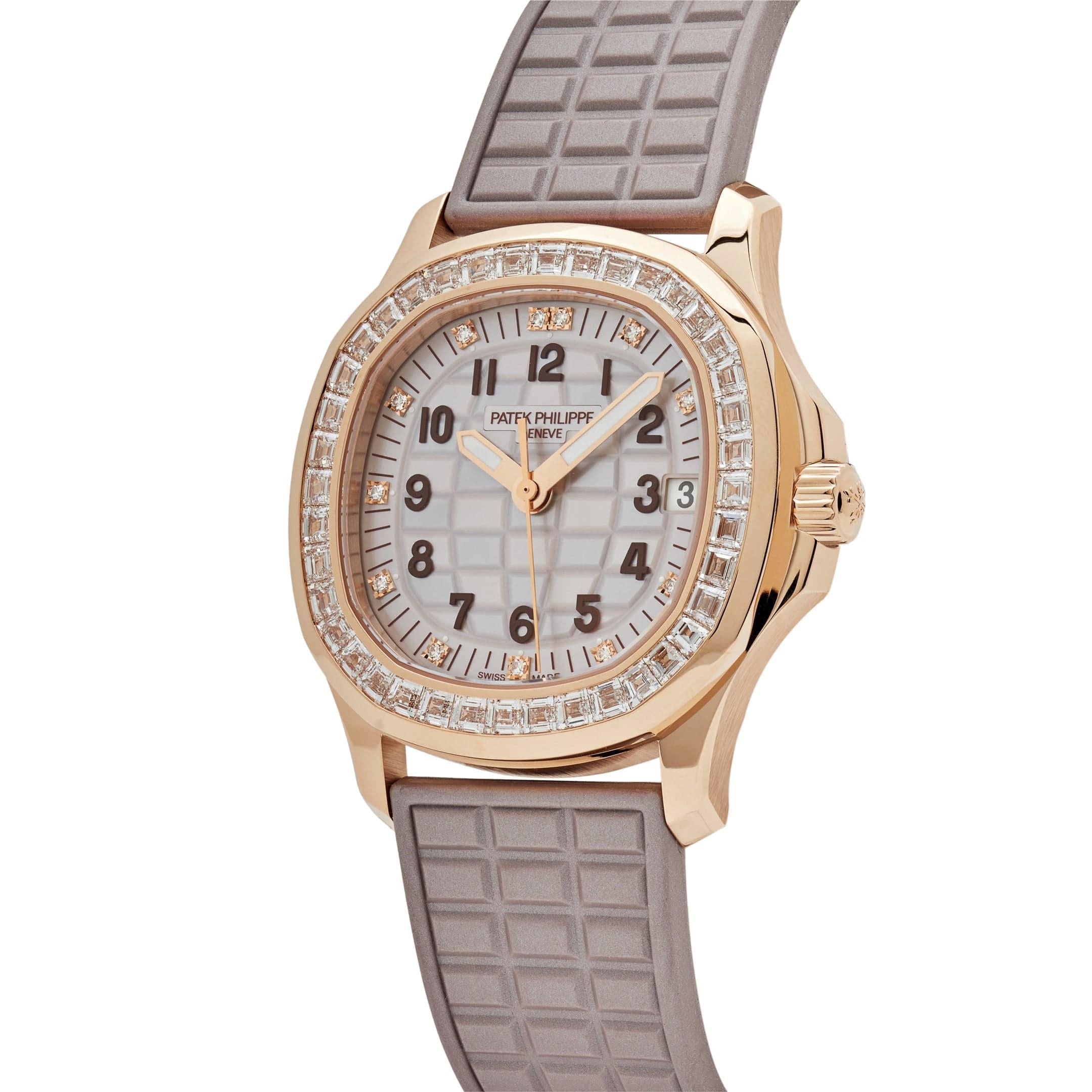 Women's Patek Philippe Aquanaut Luce 5072R-001 'Haute Joaillerie' Rose Gold Diamond Dial