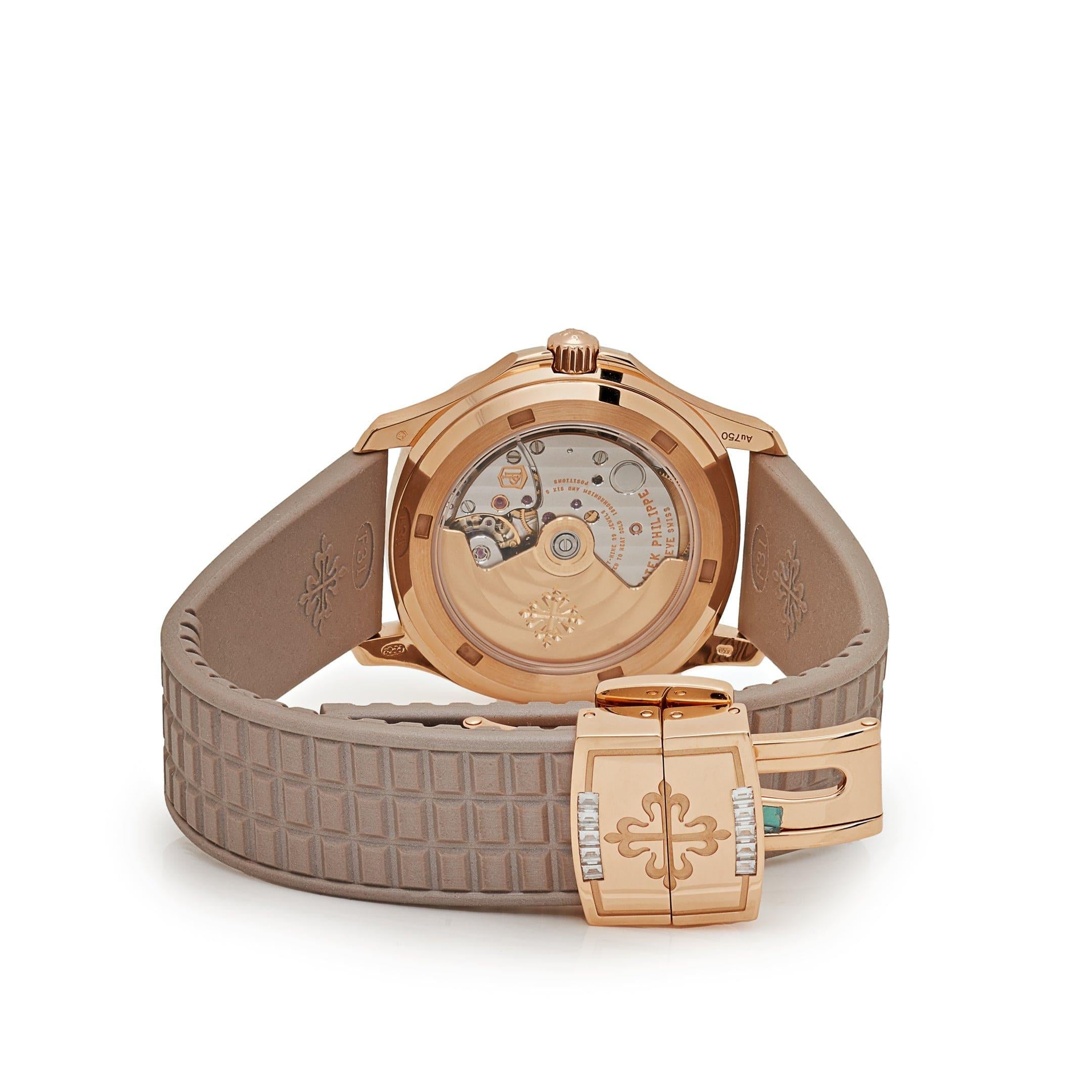 Patek Philippe Aquanaut Luce 5072R-001 'Haute Joaillerie' Rose Gold Diamond Dial 1