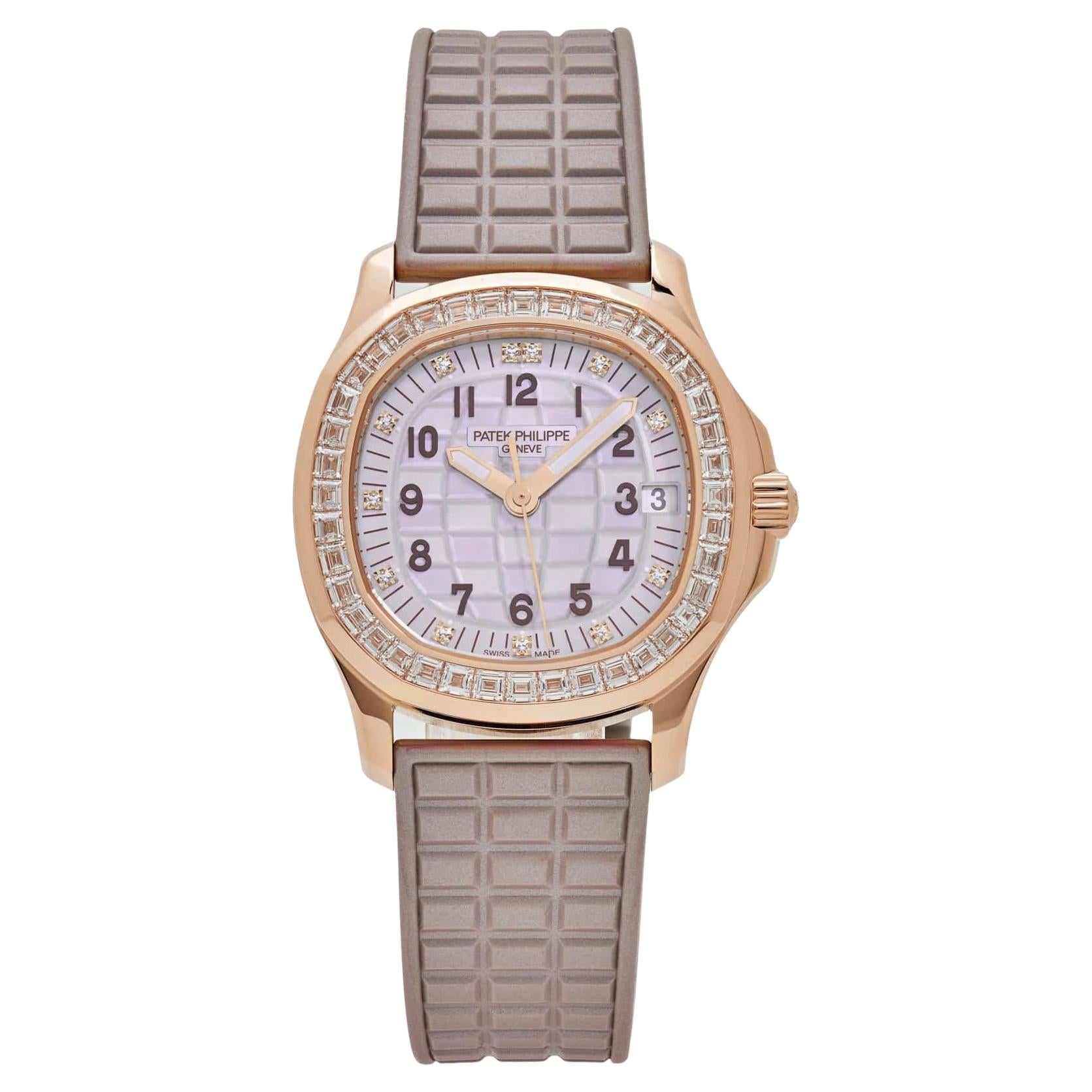Patek Philippe Aquanaut Luce 5072R-001 'Haute Joaillerie' Rose Gold Diamond Dial