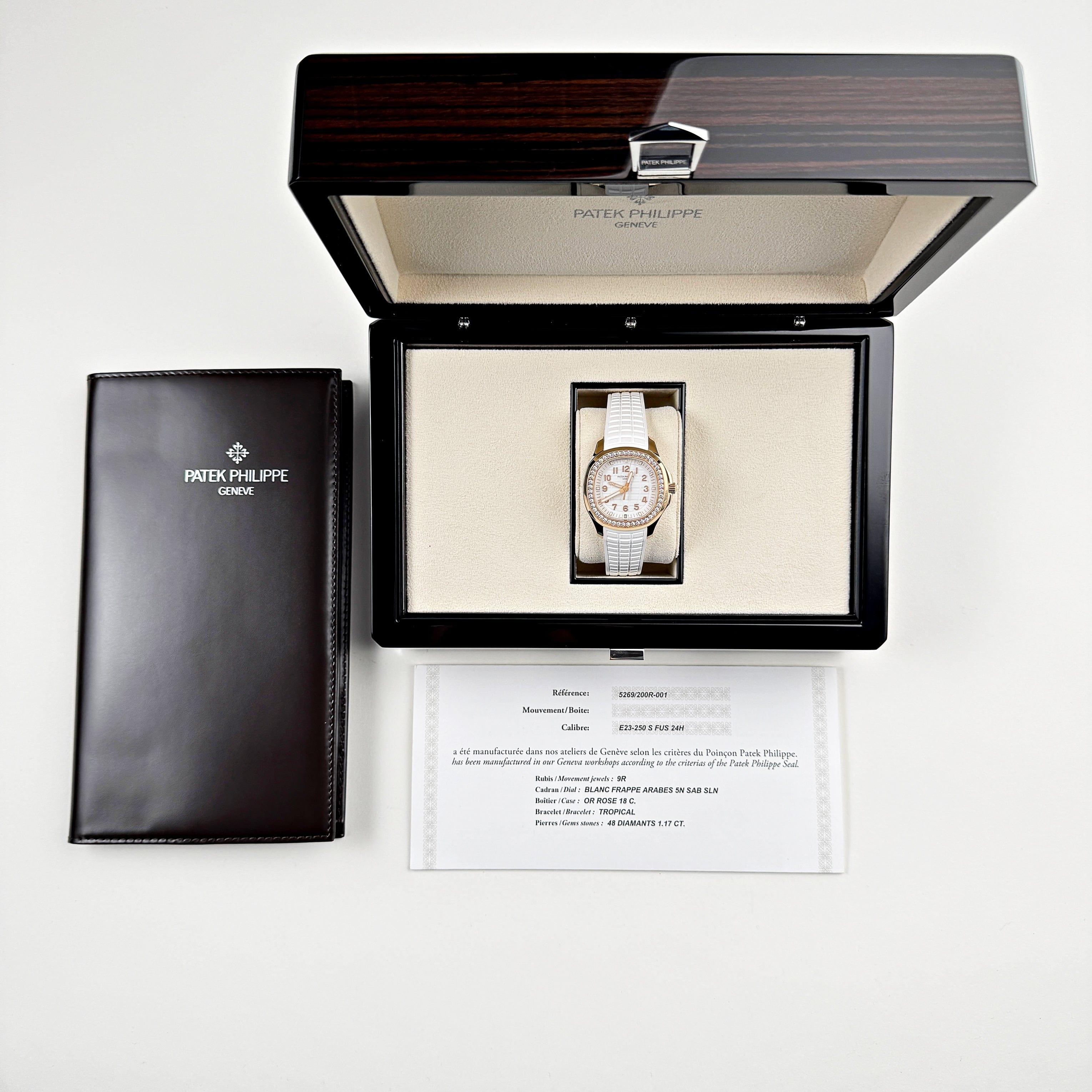 Patek Philippe Aquanaut Luce 5269/200R-001 Rose Gold White Dial (2024) 7