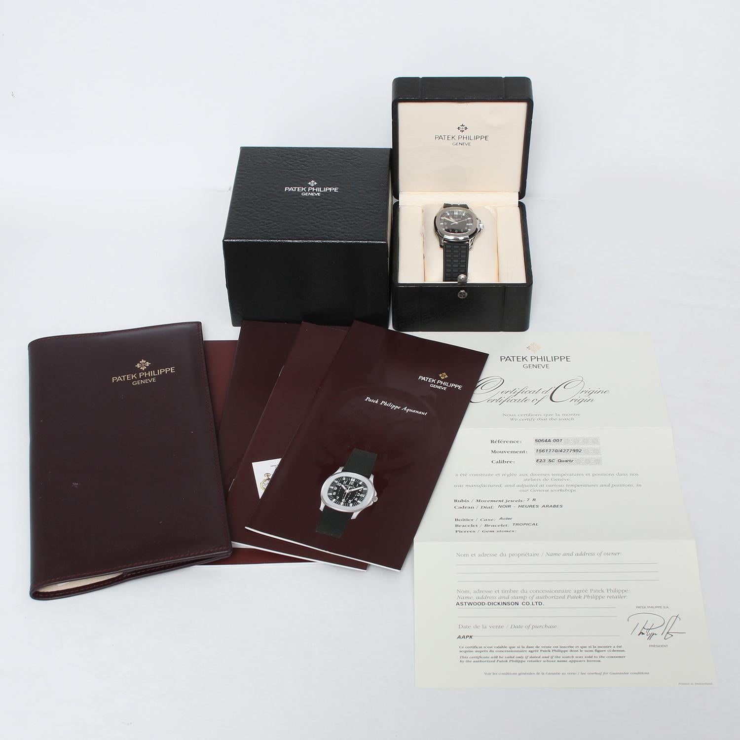 Patek Philippe Aquanaut Men's Steel Watch 5064A 3