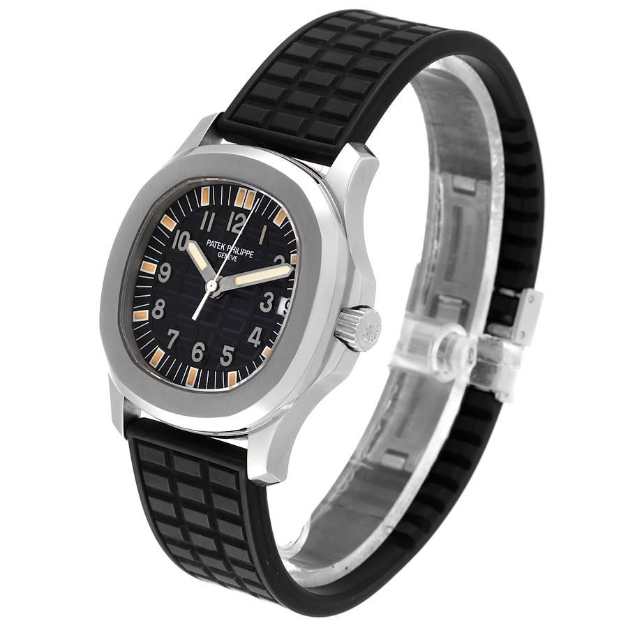 Men's Patek Philippe Aquanaut Midsize Automatic Steel Watch Watch 5066 Box Papers