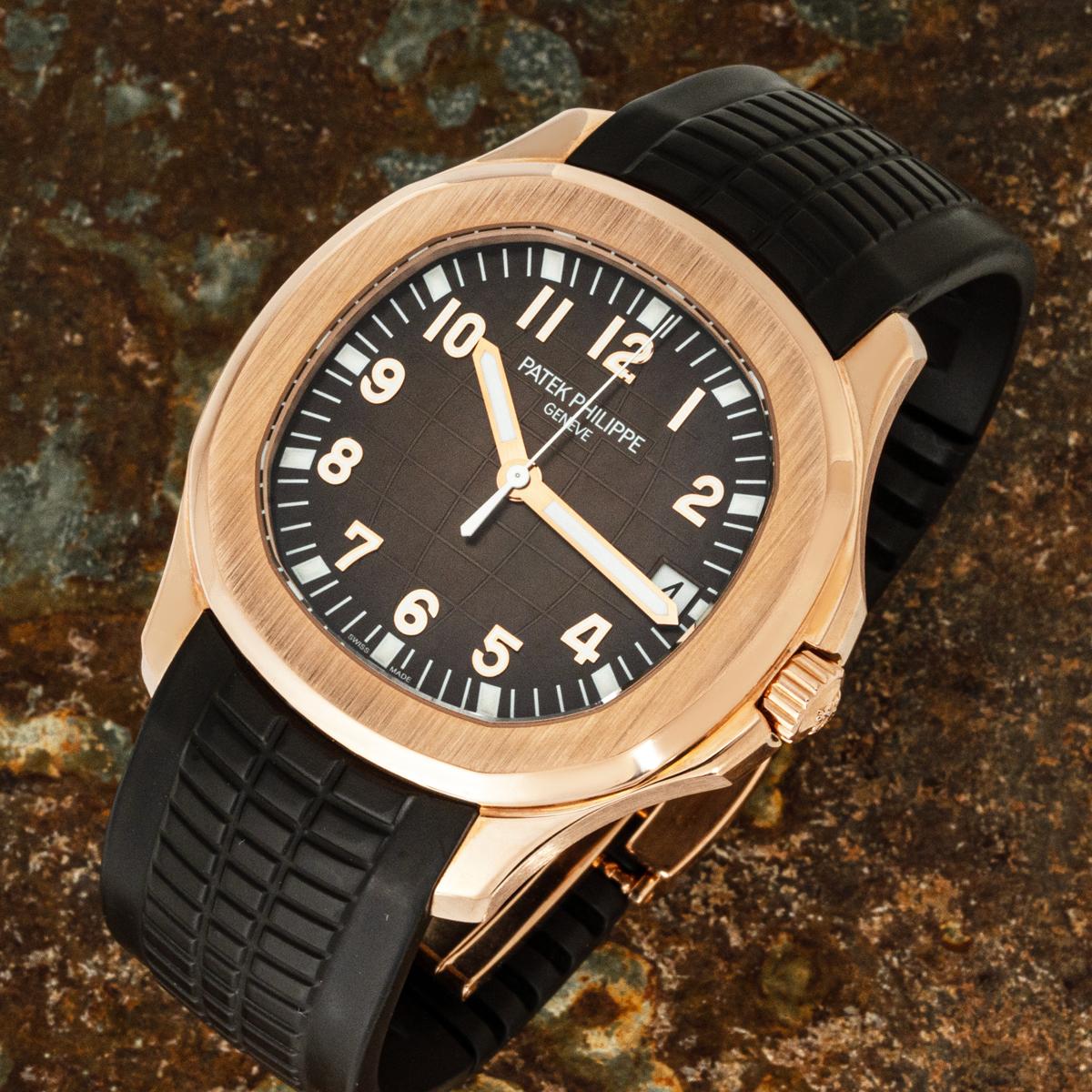 Men's Patek Philippe Aquanaut Rose Gold 5167R-001 For Sale