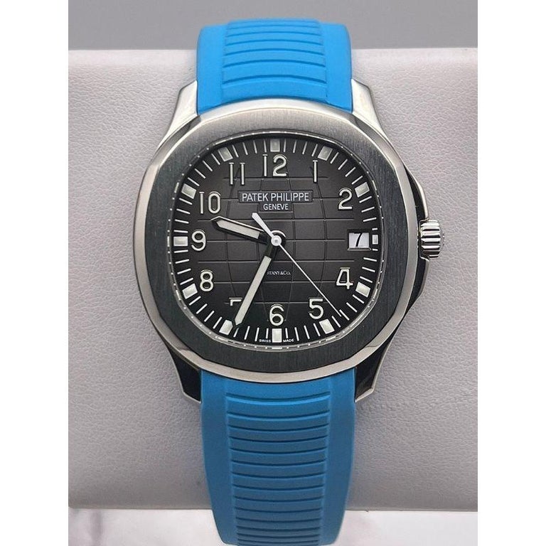 Patek Philippe Aquanaut Selfwinding Black Tiffany Dial 5167a 001 For Sale At 1stdibs Patek Philippe Aquanaut Selfwinding Black Tiffany Dial 5167a 001 For Sale At 1stdibs