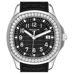 Patek Philippe Aquanaut Steel Black Dial Diamond Unisex Watch 5267 Unworn