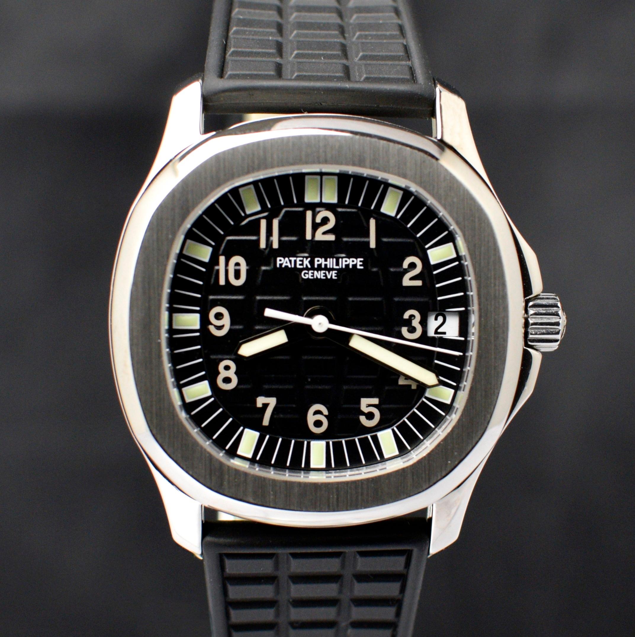 Patek Philippe Aquanaut Stahl-Automatikuhr Midsize 5066A-001 mit Papier, 2007 für Damen oder Herren