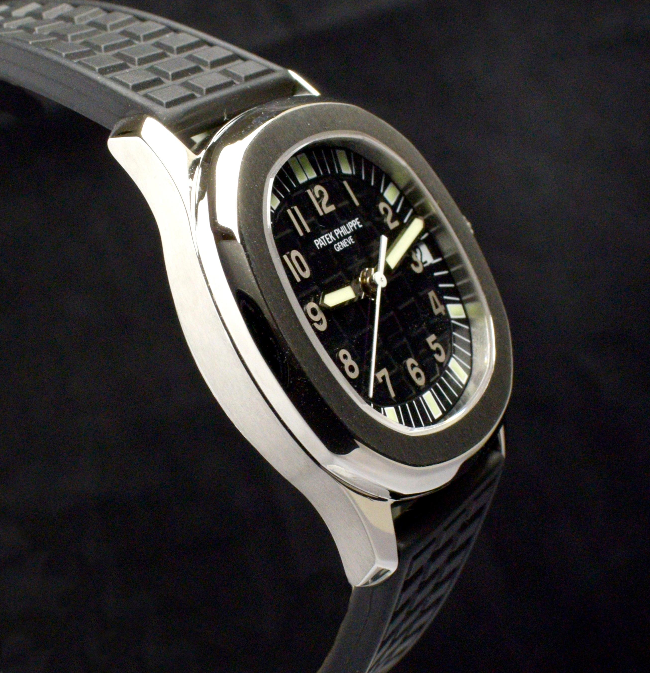 Patek Philippe Aquanaut Stahl-Automatikuhr Midsize 5066A-001 mit Papier, 2007 2