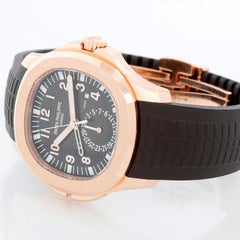 Patek Philippe Aquanaut Travel Time 18 Karat Rose Gold Men's 5164R '5164 R'