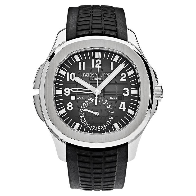 Patek Philippe Aquanaut Stainless Steel Rubber Strap Watch 5164A-001 at ...