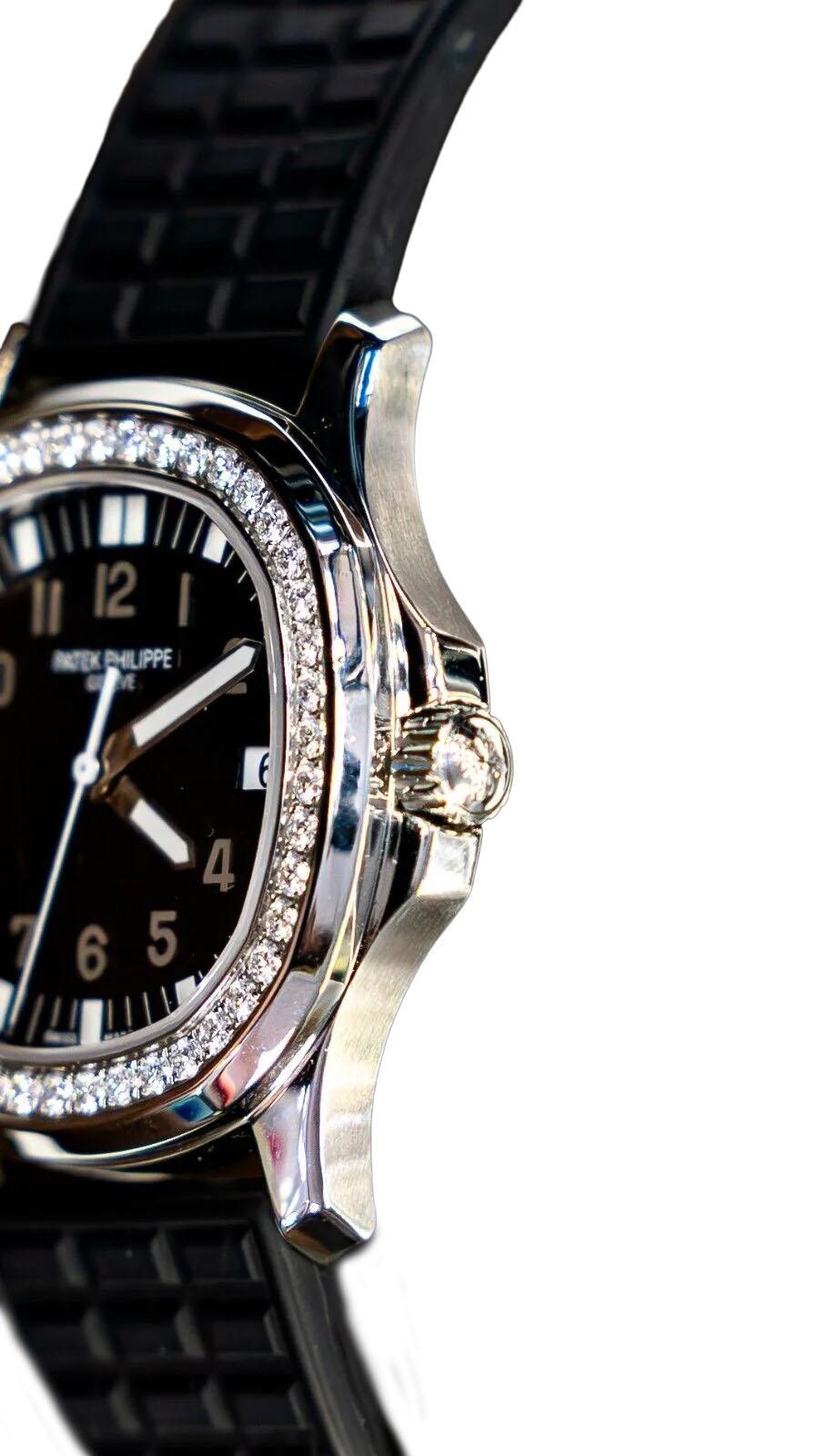 Empire Patek Philippe Montre Aquanaut pour femme, noir - 5067A-001 en vente